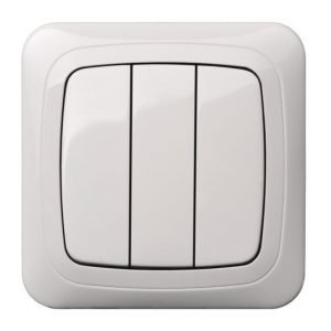 Alfa Jungiklis 3-jų klavišų, be rėmelio