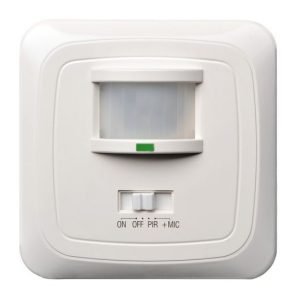 Alfa Jungiklis su judesio davikliu, su rėmeliu (balta sp.)