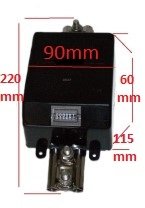 Žaibo iškrovų skaitiklis mechaninis IP65 COUNTER LLC-X1