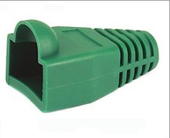 Apsauginis gaubtelis SBT-GR žalias RJ45 kištukui