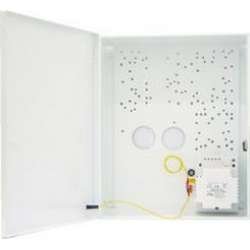 Metalinė dėžė su transformatoriumi