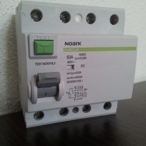 Relė Ex9CL-N 4P 63A 30mA sr.nuot. 4P