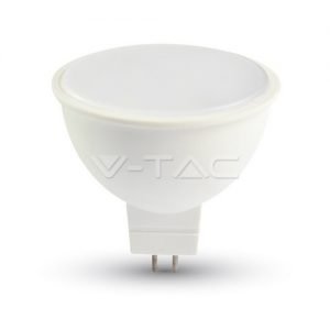 7W LED lemputė V-TAC, GU5.3, AC/DC 12 V, 3000K (šiltai balta)