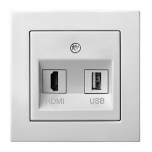 Epsilon HDMI ir USB lizdas