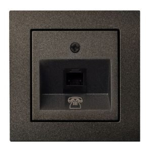 Epsilon Telefono lizdas, be rėmelio (juoda sp.)