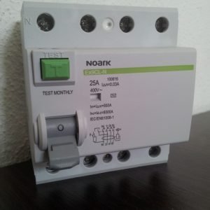 Relė Ex9CL-N 4P 25A 30mA sr.nuot.