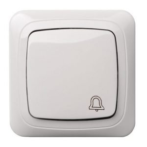 Alfa Elektros skambučio mygtukas, be rėmelio