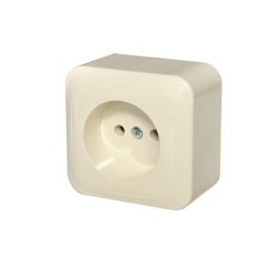 Alfa Kištukinis lizdas be įžeminimo