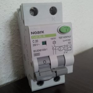 Relė+Automatas Ex9CBL-N 1P+N C20 30mA sr.nuot. 20 A (30mA)