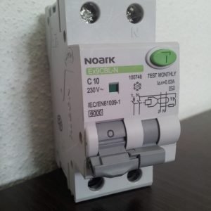 Relė+Automatas Ex9CBL-N 1P+N C10 30mA sr.nuot. 10 A (30mA)