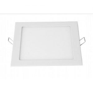 24W LED įmontuojama panelė, kvadratinė (3000K) šiltai balta